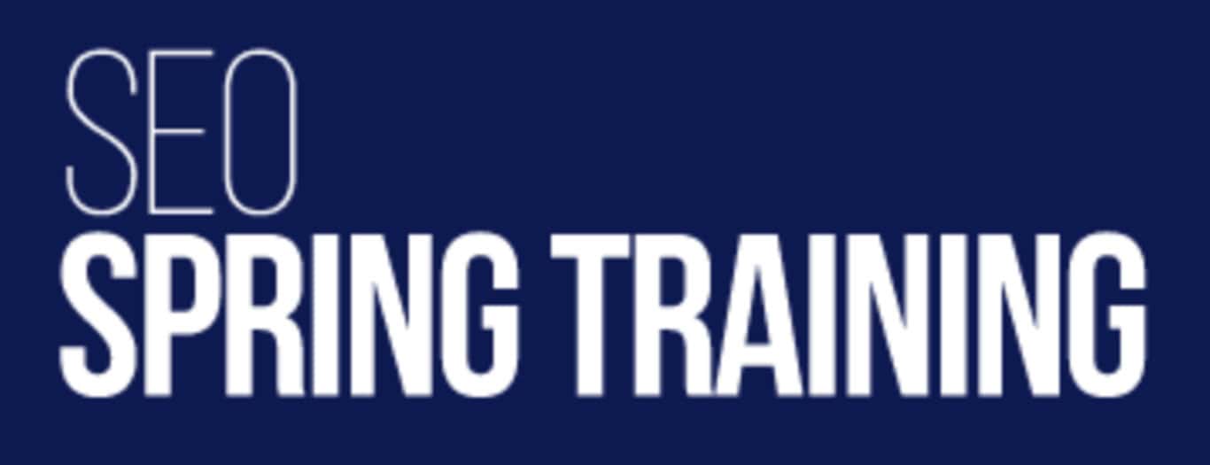 Event: SEO SPRING TRAINING